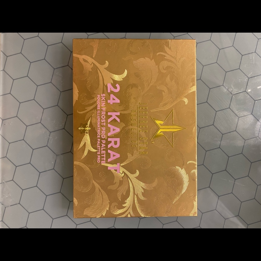 JSC 24 karrot skin frost pro palette